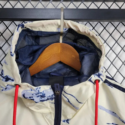 Windbreaker Italy 24/25 - Blau & Weiß 