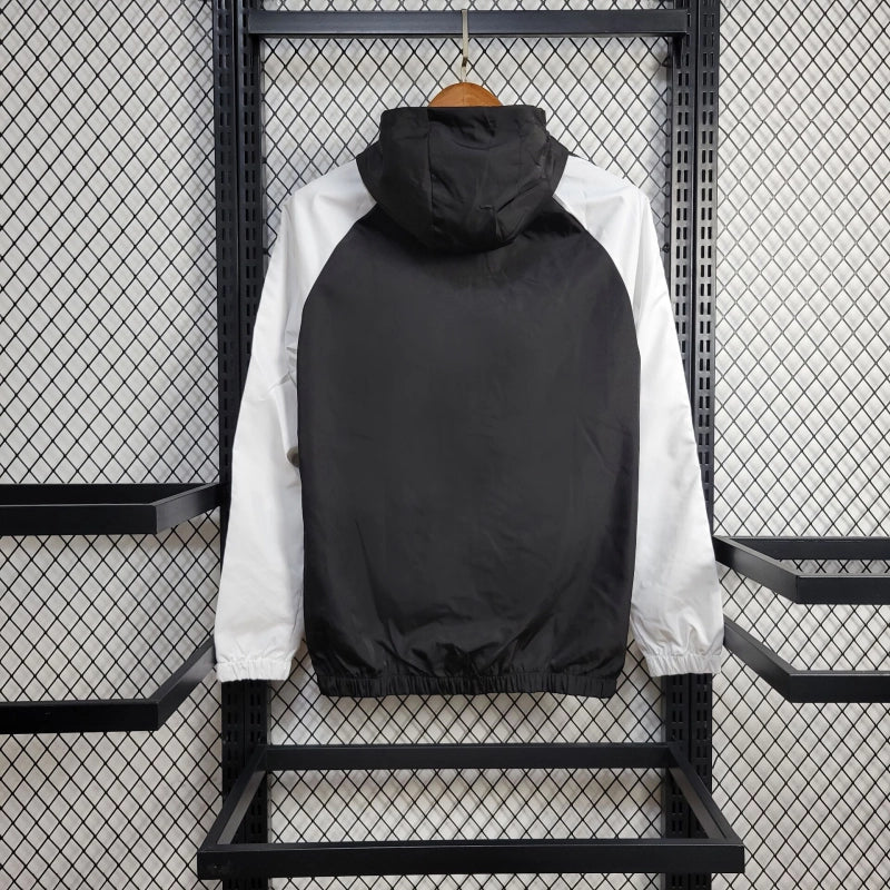Windjacke São Paulo 24/25 - Preto e Branco 